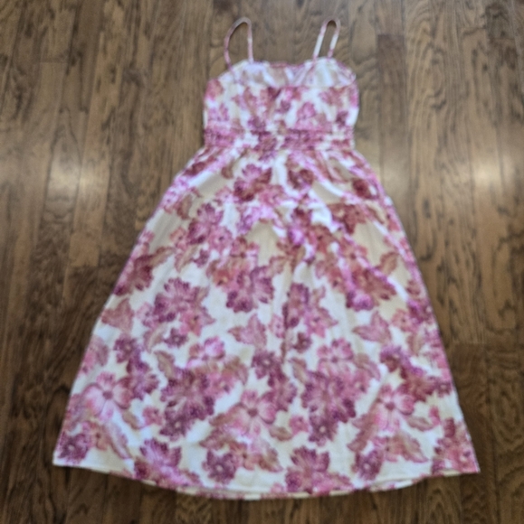 Old Navy Linen/Rayon Summer Dress w/Pockets - Worn Maybe Once - Picture 4 of 5